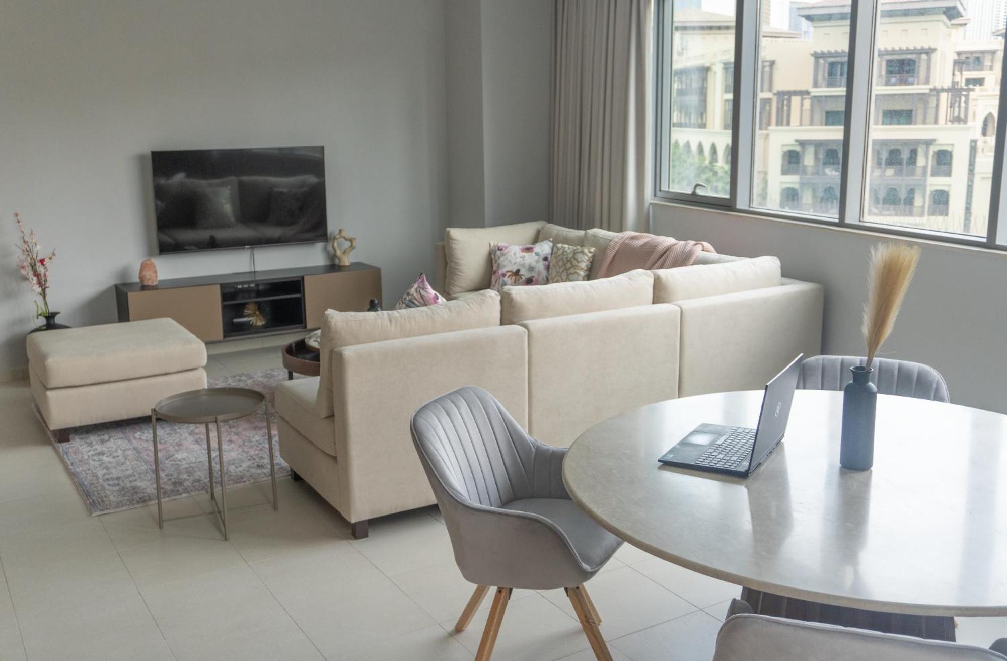 Apartamento Downtown Oasis, Burj Khalifa Views, Luxury Amenities Dubái Exterior foto